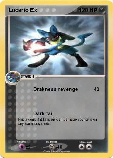 Pokemon Lucario Ex
