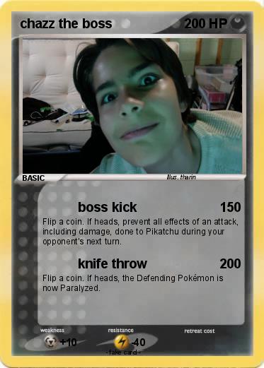 Pokemon chazz the boss