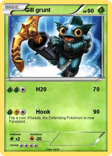 Pokemon Gill grunt