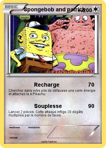 Pokemon Spongebob and patrick