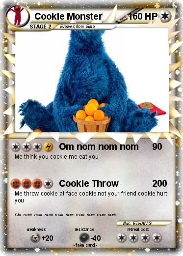 Pokemon Cookie Monster