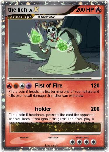 Pokemon the lich
