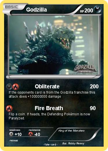Pokemon Godzilla