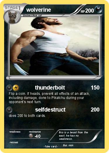 Pokemon wolverine