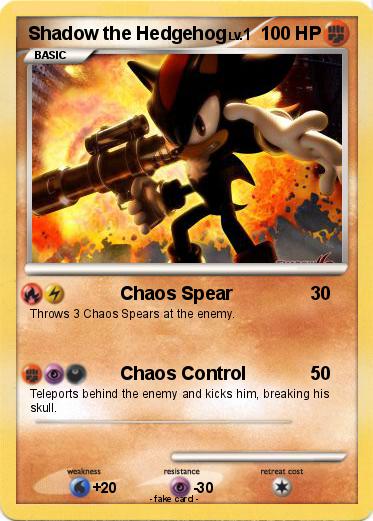 Pokemon Shadow the Hedgehog