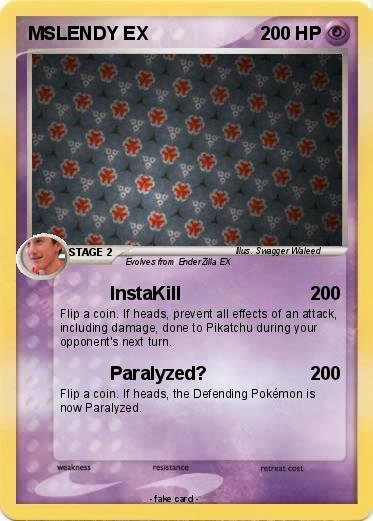 Pokemon MSLENDY EX