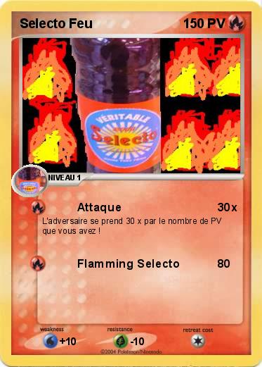 Pokemon Selecto Feu