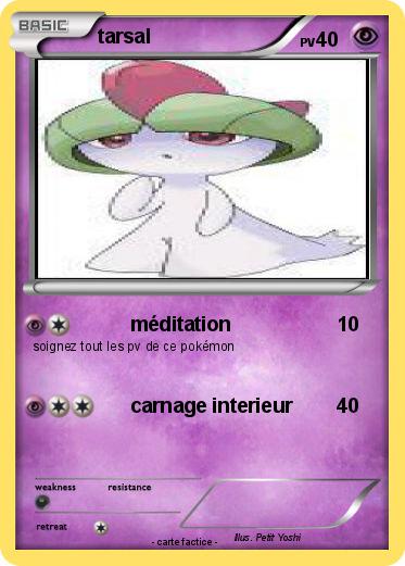 Pokemon tarsal