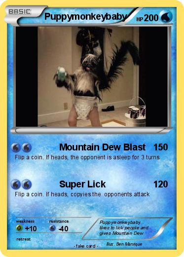 Pokemon Puppymonkeybaby