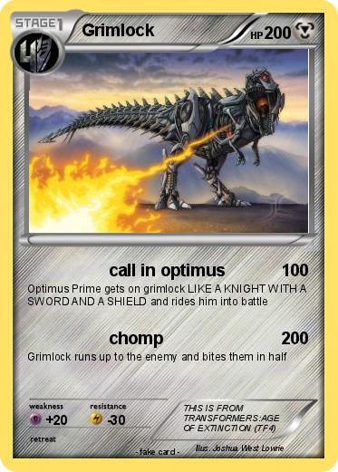 Pokemon Grimlock