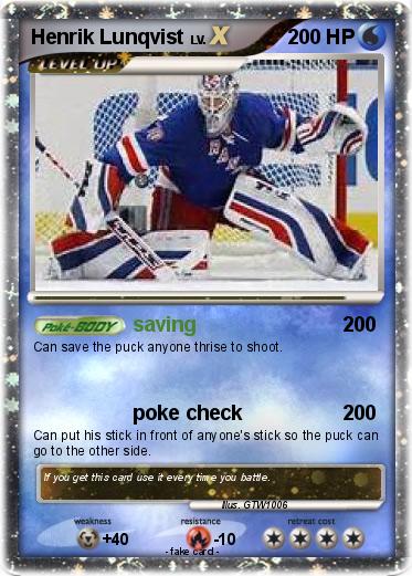 Pokemon Henrik Lunqvist
