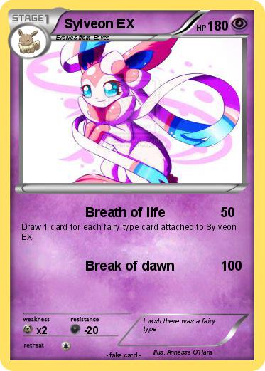 Pokemon Sylveon EX