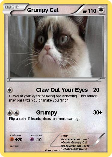 Pokemon Grumpy Cat