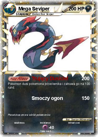 Pokemon Mega Seviper