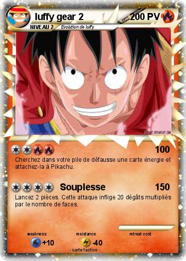 Pokemon luffy gear 2