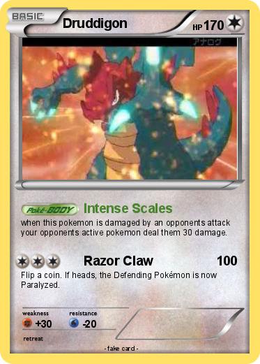Pokemon Druddigon