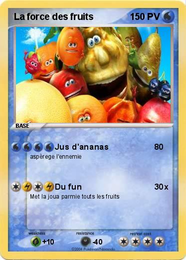Pokemon La force des fruits    