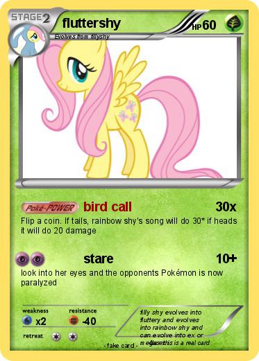Pokemon fluttershy
