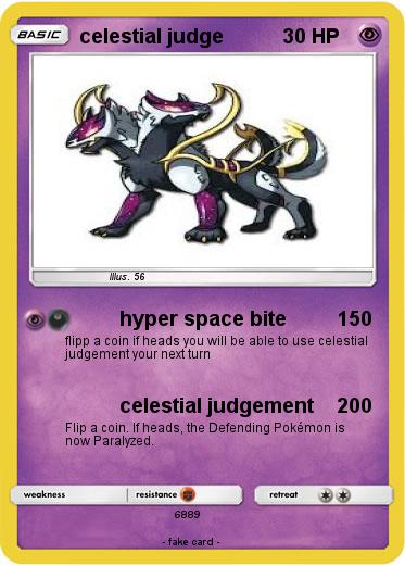 Pokemon celestial judge