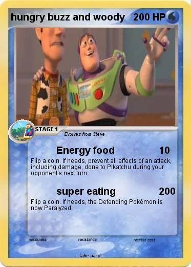 Pokemon hungry buzz and woody