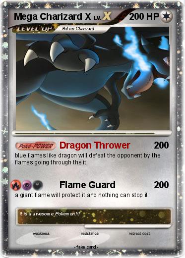 Pokemon Mega Charizard X