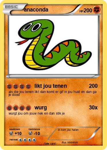 Pokemon anaconda