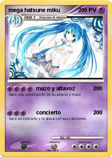 Pokemon mega hatsune miku
