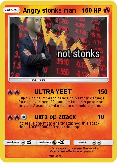 Pokemon Angry stonks man
