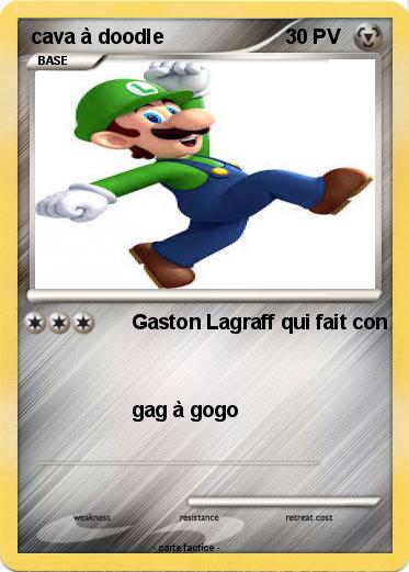 Pokemon cava à doodle