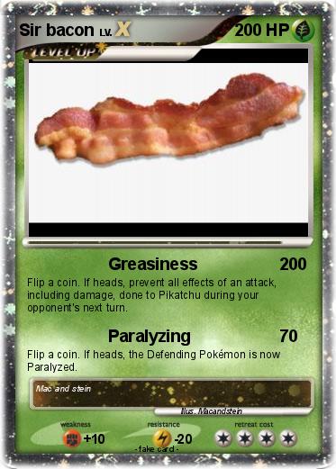 Pokemon Sir bacon