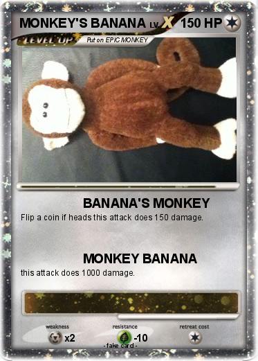 Pokemon MONKEY'S BANANA