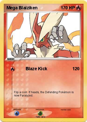 Pokemon Mega Blaiziken