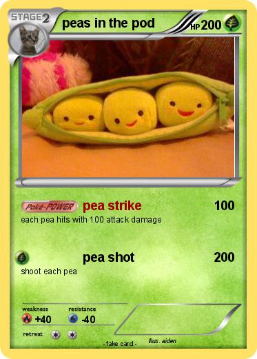 Pokemon peas in the pod