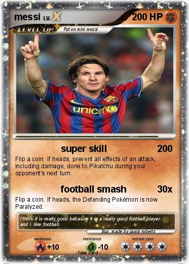 Pokemon messi