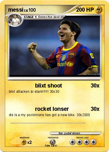 Pokemon messi
