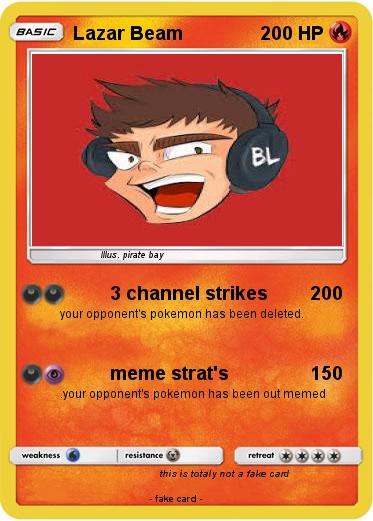 Pokemon Lazar Beam