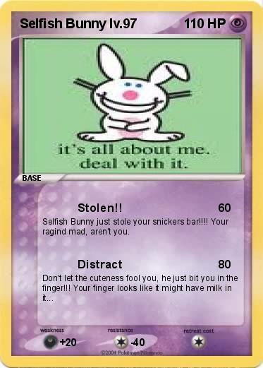 Pokemon Selfish Bunny lv.97