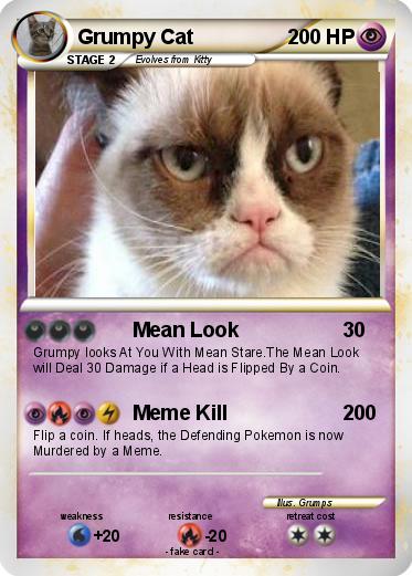 Pokemon Grumpy Cat
