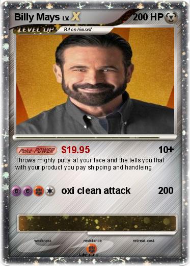 Pokemon Billy Mays