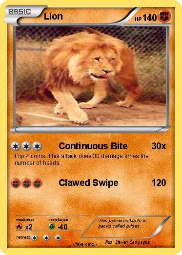 Pokemon Lion