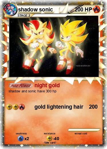 Pokemon shadow sonic