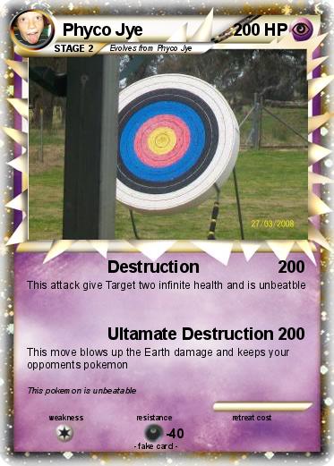 Pokemon Phyco Jye