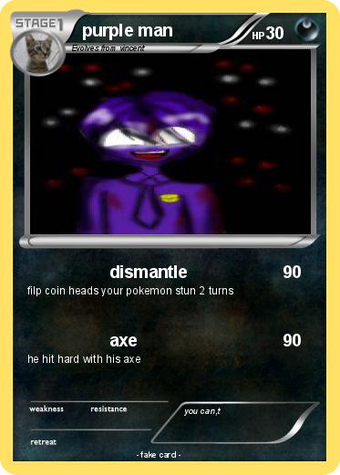 Pokemon purple man