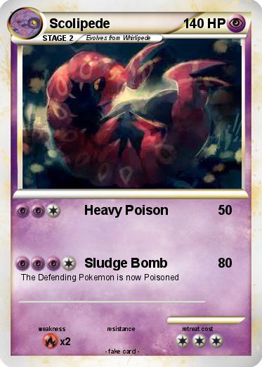Pokemon Scolipede