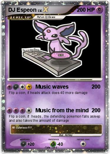Pokemon DJ Espeon