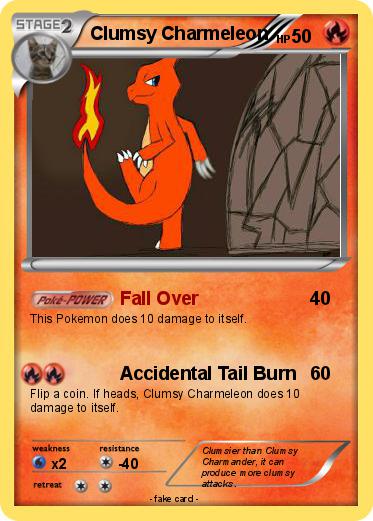 Pokemon Clumsy Charmeleon