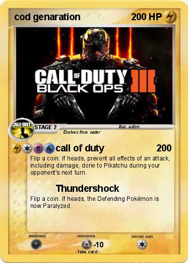 Pokemon cod genaration