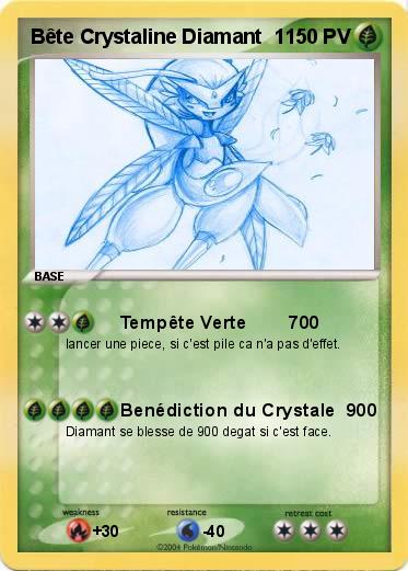 Pokemon Bête Crystaline Diamant  1 