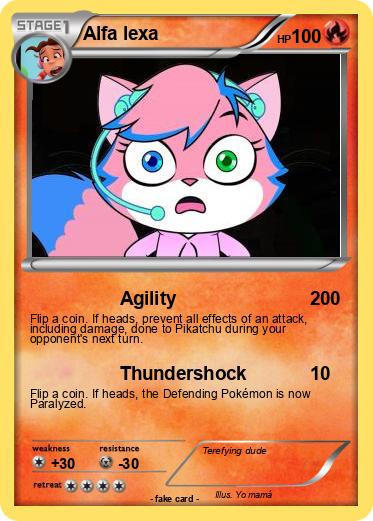 Pokemon Alfa lexa