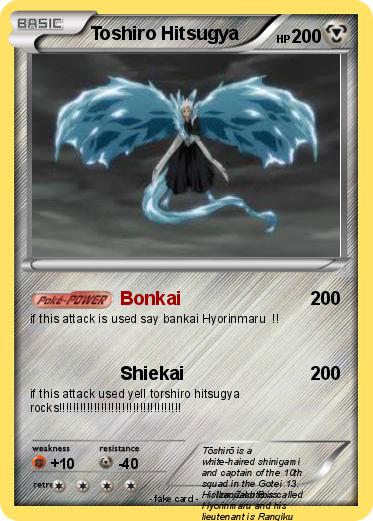 Pokemon Toshiro Hitsugya